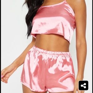 Pretty Little Thing satin sleep set